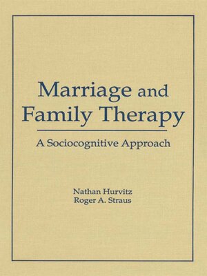 cover image of Marriage and Family Therapy